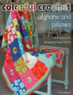 Colorful Crochet Afghans and Pillows