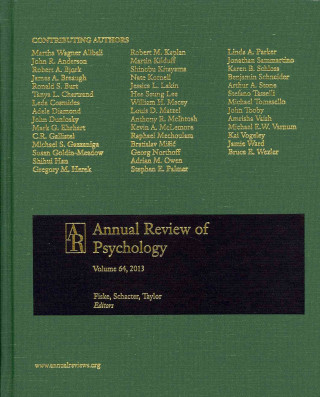 Annual Review of Psychology 2013
