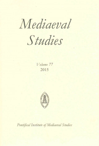 Mediaeval Studies 2015