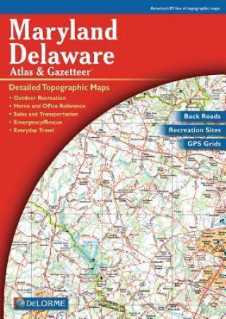 Maryland and Delaware Atlas & Gazetteer