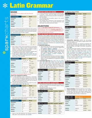 Sparkcharts Latin Grammar