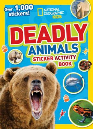 National Geographic Kids Fierce Animals Sticker Activity Book