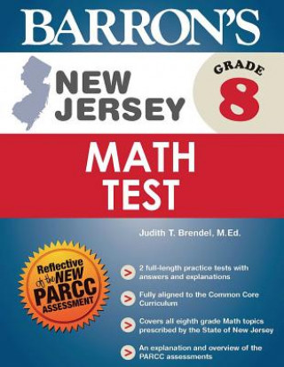 Barron's New Jersey Math Test, Grade 8