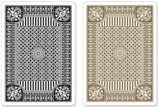 Black & Gold Premium Plastic Playing Cards (Peter Pauper Press)(Joc)
