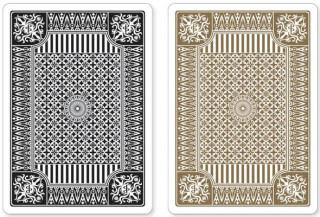 Black & Gold Premium Plastic Playing Cards