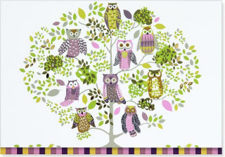 Owl Forest Note Cards