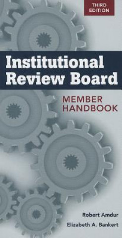 Institutional Review Board Member Handbook