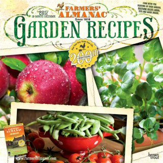 Farmers' Almanac Garden Recipes 2017 Calendar