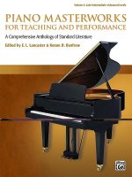 Piano Masterworks for Teaching and Performance