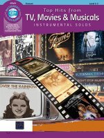 Top Hits from TV, Movies & Musicals Instrumental Solos