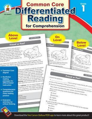 Common Core Differentiated Reading for Comprehension, Grade 1