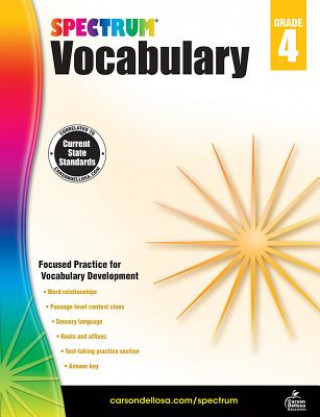 Spectrum Vocabulary, Grade 4