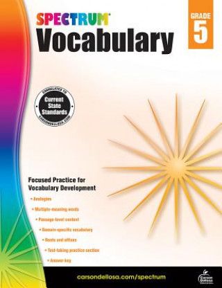 Spectrum Vocabulary, Grade 5