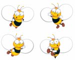Buzz-Worthy Bees Colorful Cut-Outs