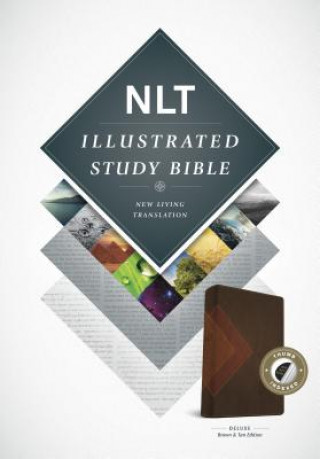 NLT Illustrated Study Bible Tutone Brown/Tan, Indexed