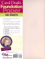 Carol Doak's Foundation Paper
