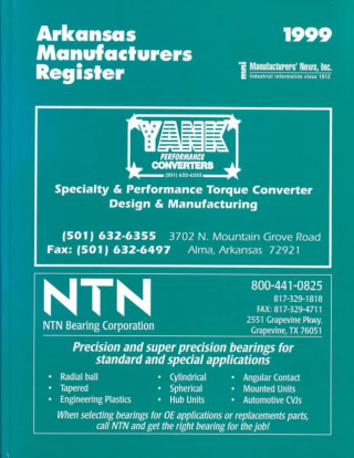 1999 Arkansas Manufacturers Register