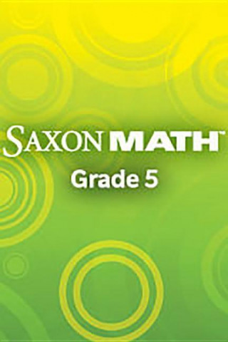 Saxon Math 6 5