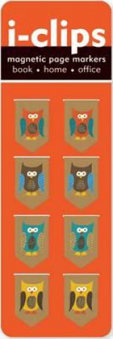 Owls I-clips Magnetic Page Markers