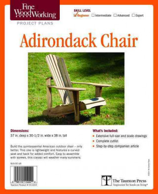 Fine Woodworking's Adirondack Chair Plan