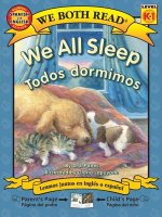 We All Sleep/ Todos Dormimos
