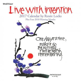 Live With Intention 2017 Calendar