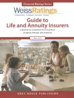 Weiss Ratings Guide to Life & Annuity Insurers, Fall 2016
