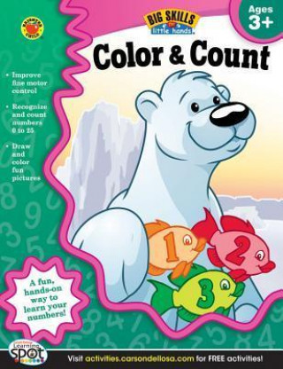 Color & Count Activity Book, Grades Preschool - K