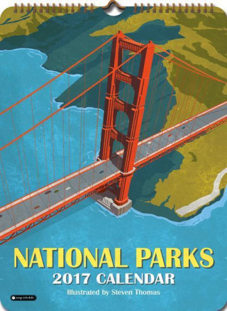 National Parks Poster 2017 Calendar