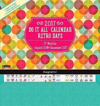 Retro Days Do It All 17 Months 2017 Calendar