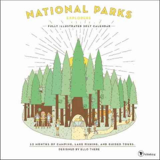 Illustrated National Parks 2017 Calendar