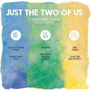 Just the Two of Us 17 Month 2017 Calendar