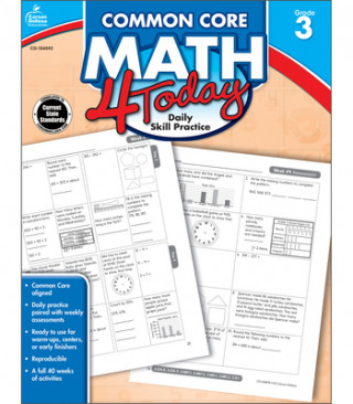 Common Core Math 4 Today, Grade 3