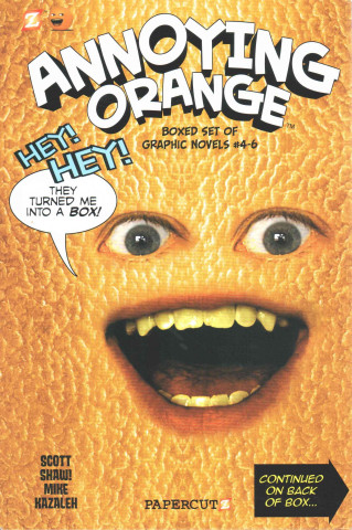 Annoying Orange Graphic Novels Boxed Set Vol. #4-6