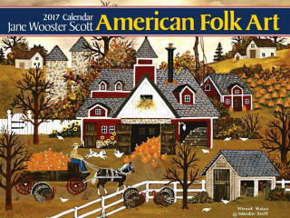American Folk Art 2017 Calendar