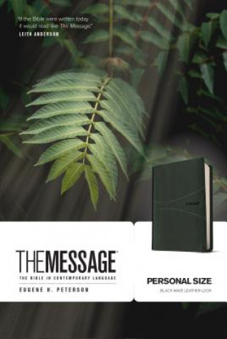 Message Personal Size (Leather-Look, Black)