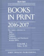 Books in Print, 2016-17