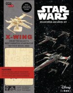 Incredibuilds Star Wars X-wing Deluxe Book and Model Set