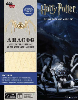 Incredibuilds Harry Potter Aragog Deluxe Book and Model Set