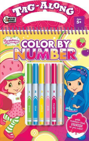 Tag Along Color by Number -  Strawberry Shortcake