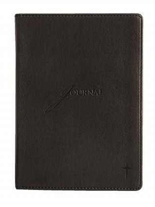Charcoal With Cross Journal