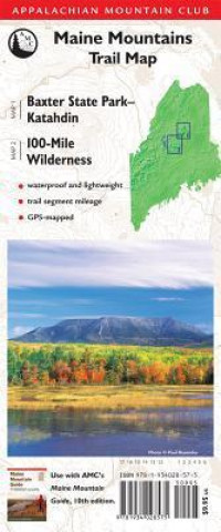 Maine Mountains Trail Map