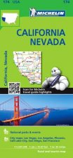 MICHELIN USA CALIFORNIA NEVADA MAP 174