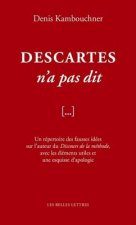 Descartes N'a Pas Dit