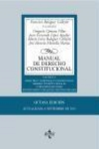 Manual de derecho constitucional / Costitucional Law Manual