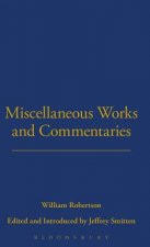 Miscellaneous Works and Commentaries
