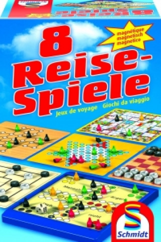 8 Reise-Spiele, magnetisch