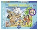 Spaß auf dem Piratenschiff 80 Teile Puzzle