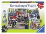 Helfer in der Not. Puzzle 3 x 49 Teile