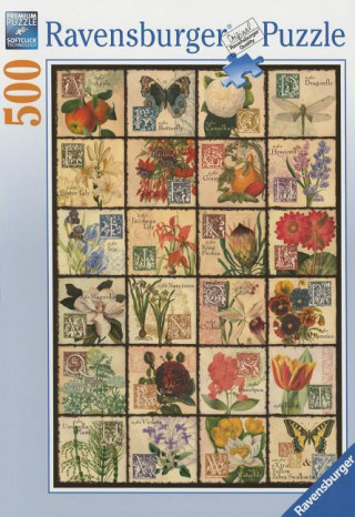 Vintage Flora 500 Piece Puzzle